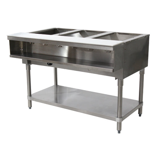 Advance Tabco WB-3G-NAT-X Serving Counter, Hot Food, Gas