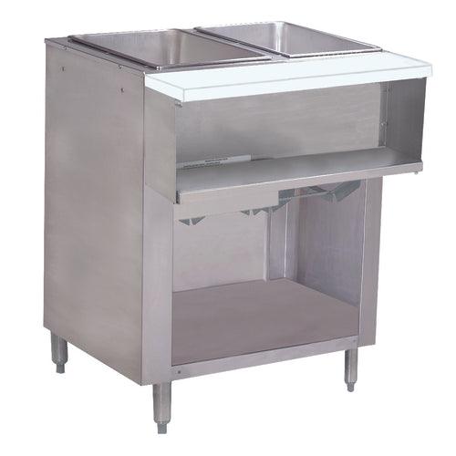 Advance Tabco WB-2G-NAT-BS Serving Counter, Hot Food, Gas