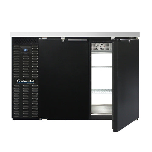 Continental BB50SNPT Back Bar Cabinet, Refrigerated, Pass-Thru