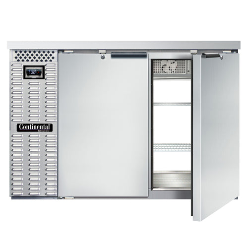 Continental BB50NSSPT Back Bar Cabinet, Refrigerated, Pass-Thru