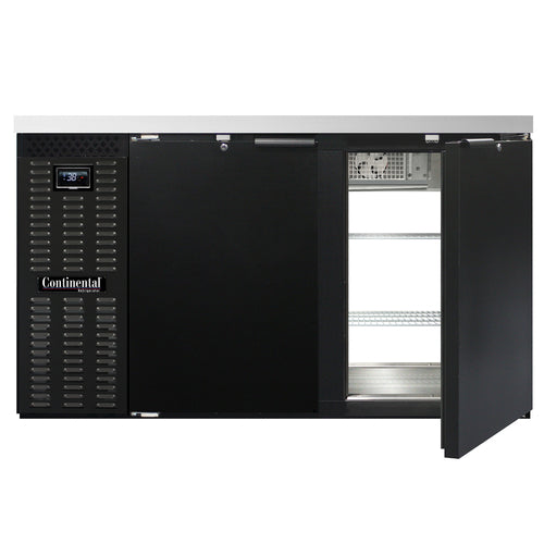 Continental BB59NPT Back Bar Cabinet, Refrigerated, Pass-Thru