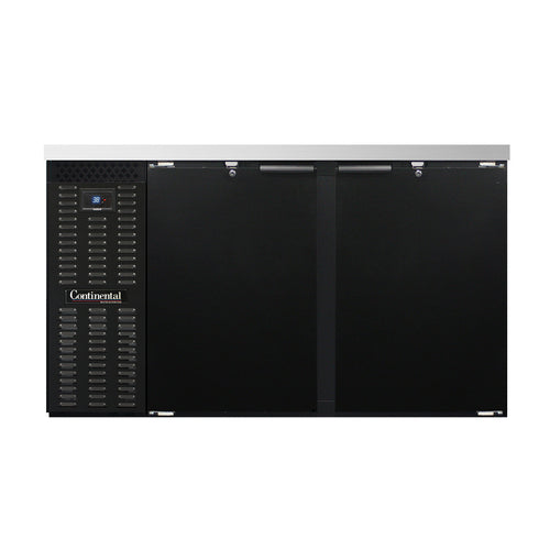 Continental BB59SN Back Bar Cabinet, Refrigerated