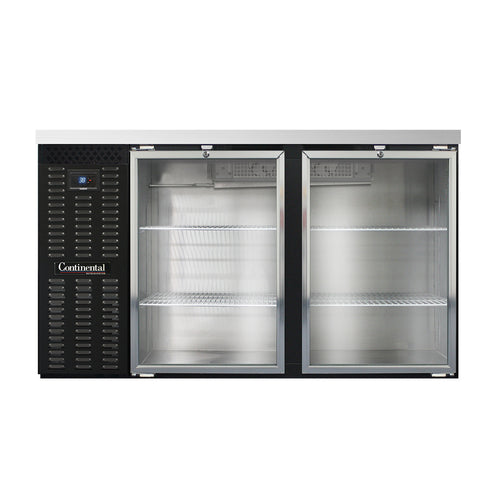 Continental BB59SNGD Back Bar Cabinet, Refrigerated
