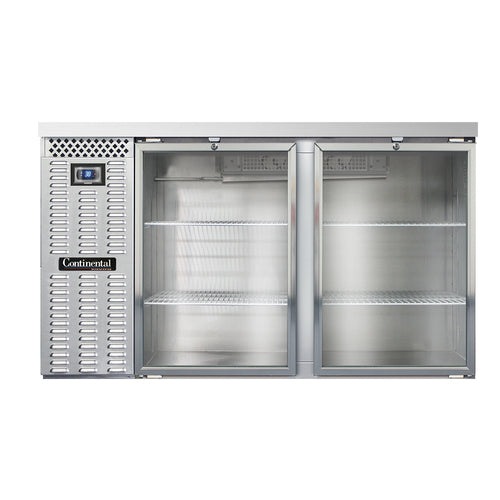 Continental BB59SNSSGD Back Bar Cabinet, Refrigerated