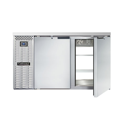 Continental BB59SNSSPT Back Bar Cabinet, Refrigerated, Pass-Thru