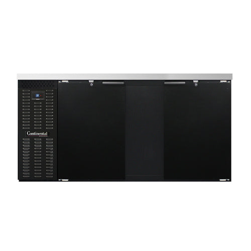 Continental BB69SN Back Bar Cabinet, Refrigerated