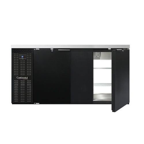 Continental BB69SNPT Back Bar Cabinet, Refrigerated, Pass-Thru