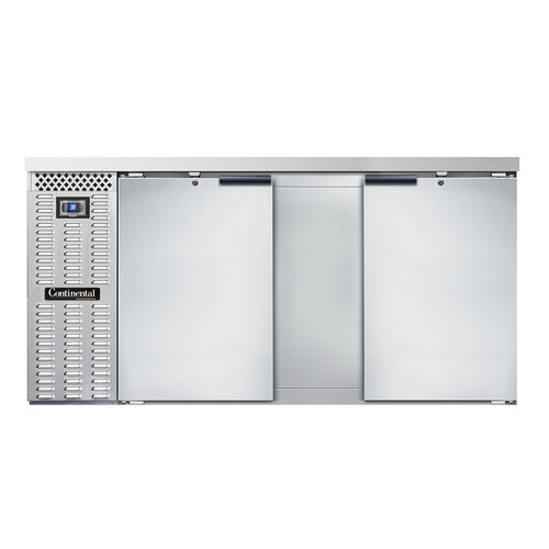 Continental BB69SNSS Back Bar Cabinet, Refrigerated
