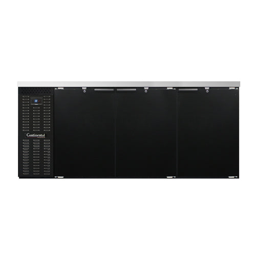 Continental BB79SN Back Bar Cabinet, Refrigerated