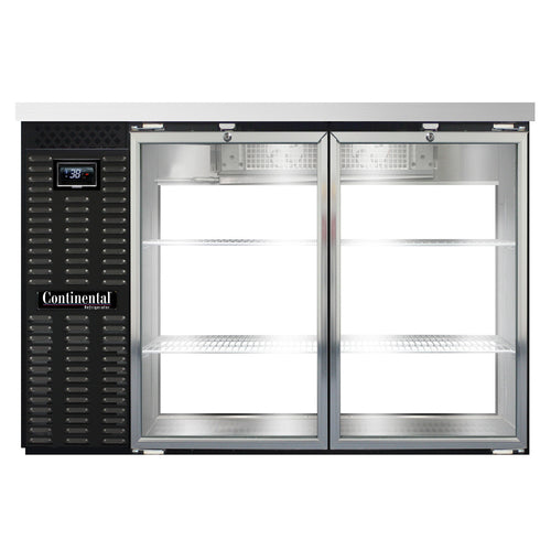 Continental BB50NGDPT Back Bar Cabinet, Refrigerated, Pass-Thru
