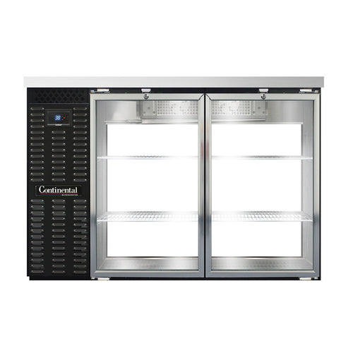 Continental BB50SNGDPT Back Bar Cabinet, Refrigerated, Pass-Thru