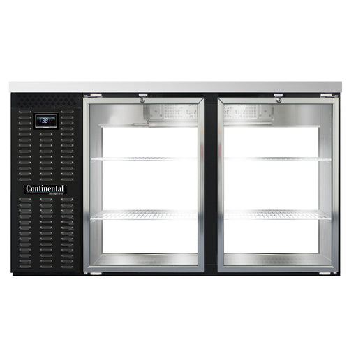 Continental BB59NGDPT Back Bar Cabinet, Refrigerated, Pass-Thru