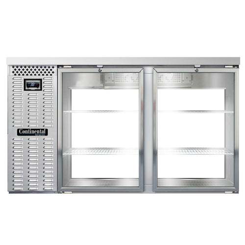 Continental BB59NSSGDPT Back Bar Cabinet, Refrigerated, Pass-Thru