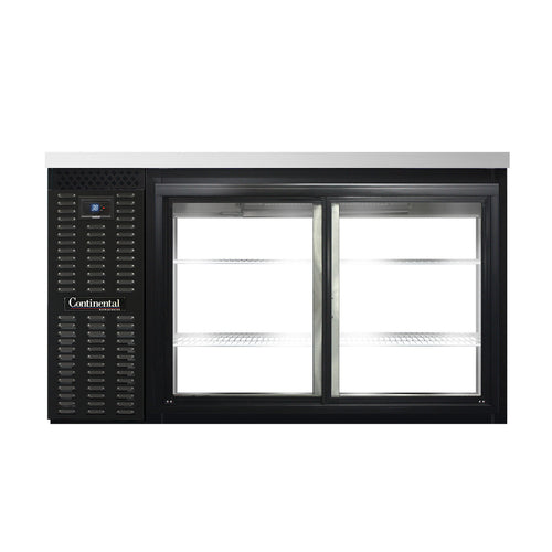 Continental BB59SNSGDPT Back Bar Cabinet, Refrigerated, Pass-Thru