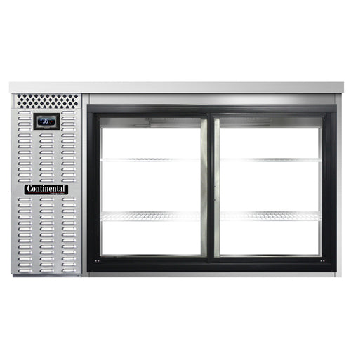 Continental BB59NSSSGDPT Back Bar Cabinet, Refrigerated, Pass-Thru