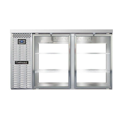 Continental BB59SNSSGDPT Back Bar Cabinet, Refrigerated, Pass-Thru