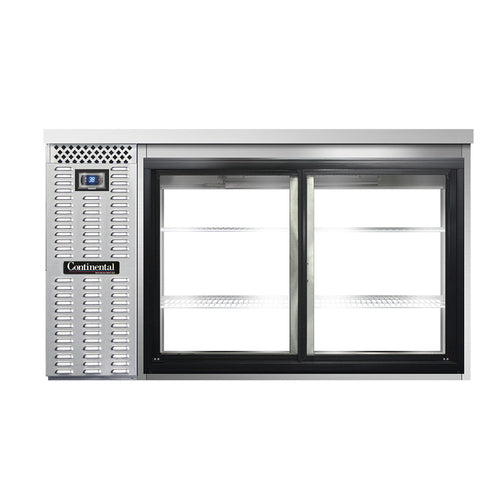 Continental BB59SNSSSGDPT Back Bar Cabinet, Refrigerated, Pass-Thru