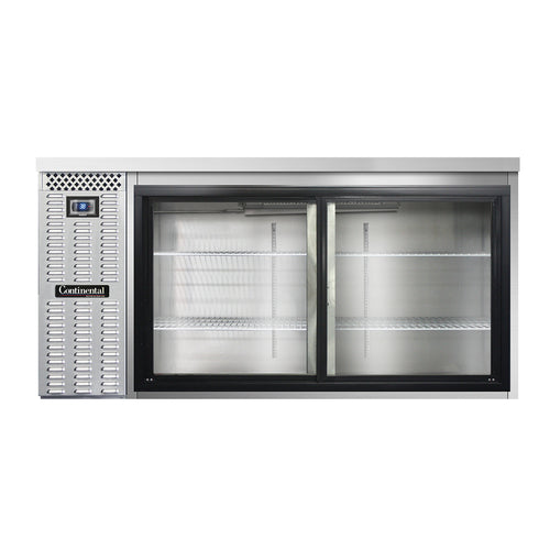 Continental BB69SNSSSGD Back Bar Cabinet, Refrigerated