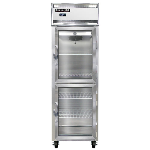 Continental 1RNSAGDHD Refrigerator, Reach-In