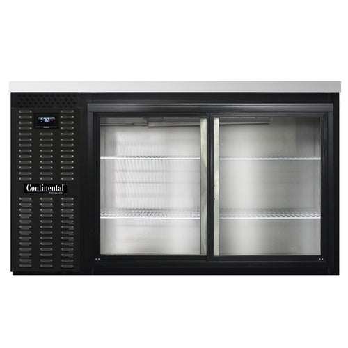 Continental BB59NSGD Back Bar Cabinet, Refrigerated