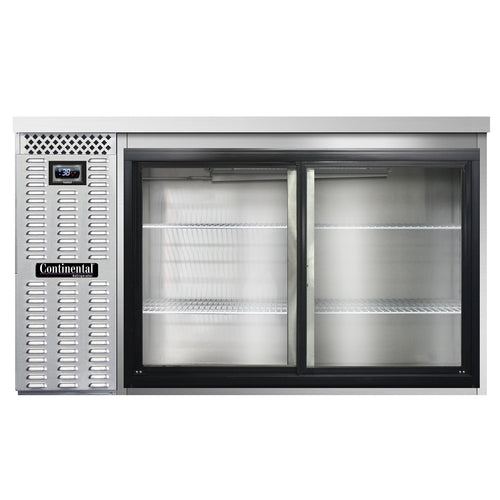 Continental BB59NSSSGD Back Bar Cabinet, Refrigerated