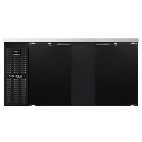 Continental BB69N Back Bar Cabinet, Refrigerated