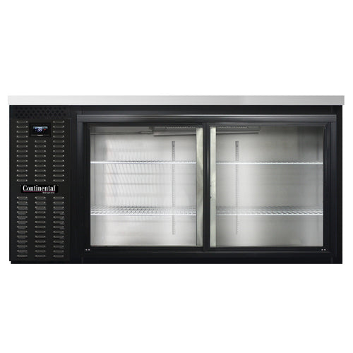 Continental BB69NSGD Back Bar Cabinet, Refrigerated