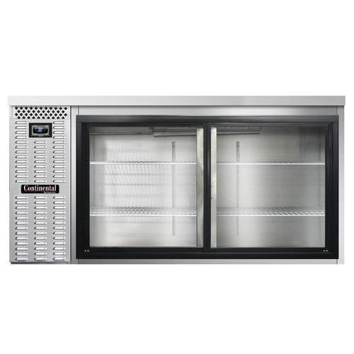 Continental BB69NSSSGD Back Bar Cabinet, Refrigerated