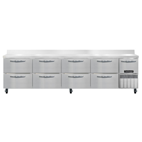 Continental RA118NBS-D Refrigerated Counter, Work Top