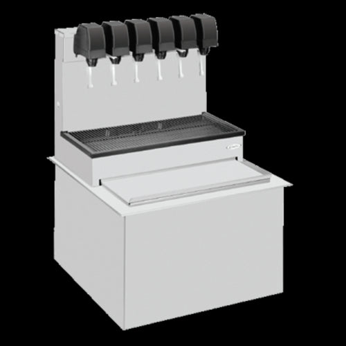 Cornelius 631100055 Soda Ice & Beverage Dispenser, In-Counter