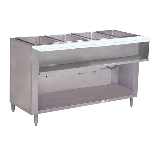 Advance Tabco WB-4G-LP-BS Serving Counter, Hot Food, Gas