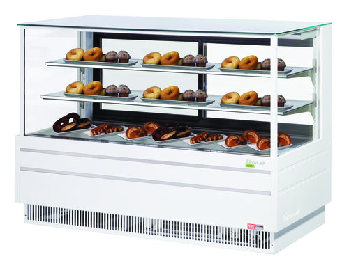 Turbo Air TCGB-72UF-DR-W(B) Display Case, Non-Refrigerated Bakery