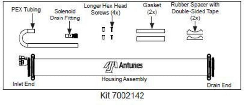 Antunes VZN ULTRAFILTER HOUSING KIT 7002142 Water Filtration System, for Multiple Applications