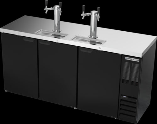Beverage Air DD72HC-1-B Draft Beer Cooler