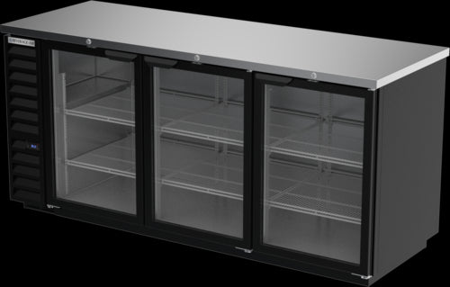 Beverage Air BB78HC-1-FG-B Back Bar Cabinet, Refrigerated