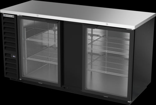 Beverage Air BB68HC-1-FG-B Back Bar Cabinet, Refrigerated