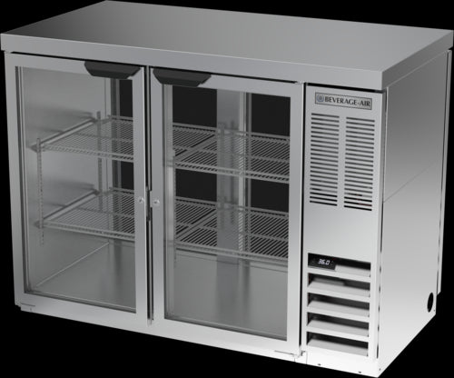 Beverage Air BB48HC-1-FG-PT-S-27 Back Bar Cabinet, Refrigerated, Pass-Thru