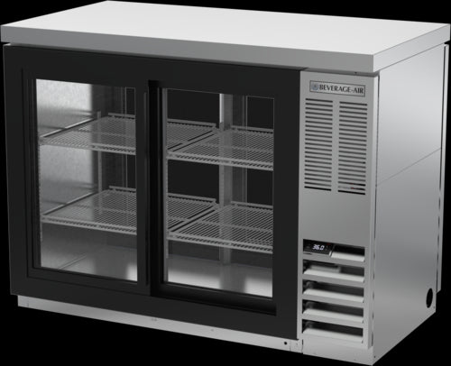 Beverage Air BB48HC-1-GS-F-PT-S-27 Back Bar Cabinet, Refrigerated, Pass-Thru