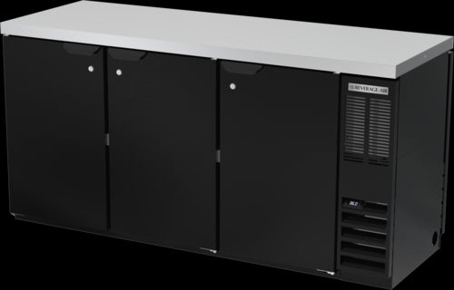 Beverage Air BB72HC-1-PT-B-27 Back Bar Cabinet, Refrigerated, Pass-Thru