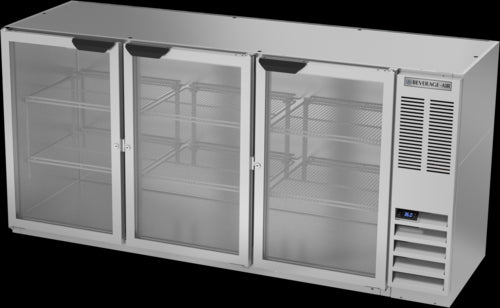 Beverage Air BB72HC-1-FG-S Back Bar Cabinet, Refrigerated