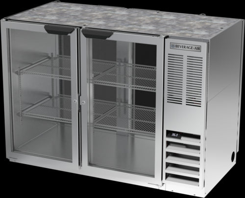 Beverage Air BB48HC-1-FG-PT-S Back Bar Cabinet, Refrigerated, Pass-Thru