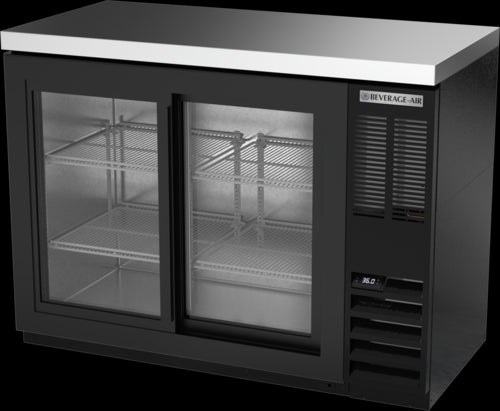 Beverage Air BB48HC-1-F-GS-B-27 Back Bar Cabinet, Refrigerated