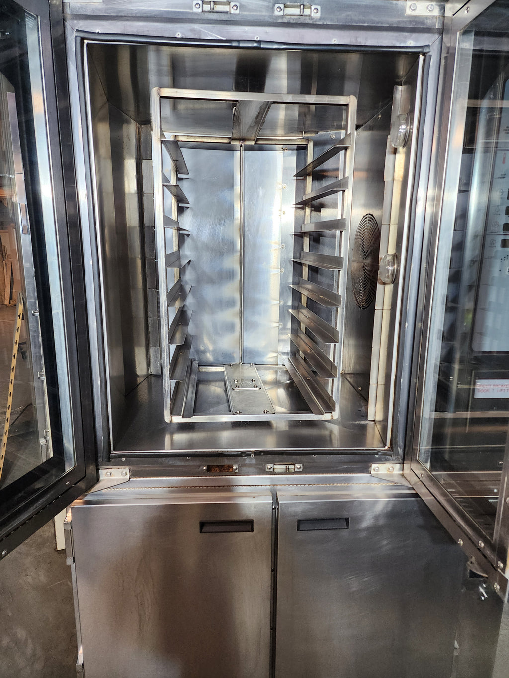Used Baxter OV310E Electric Rotating Rack Oven - 208v/3ph with proofer (2017)