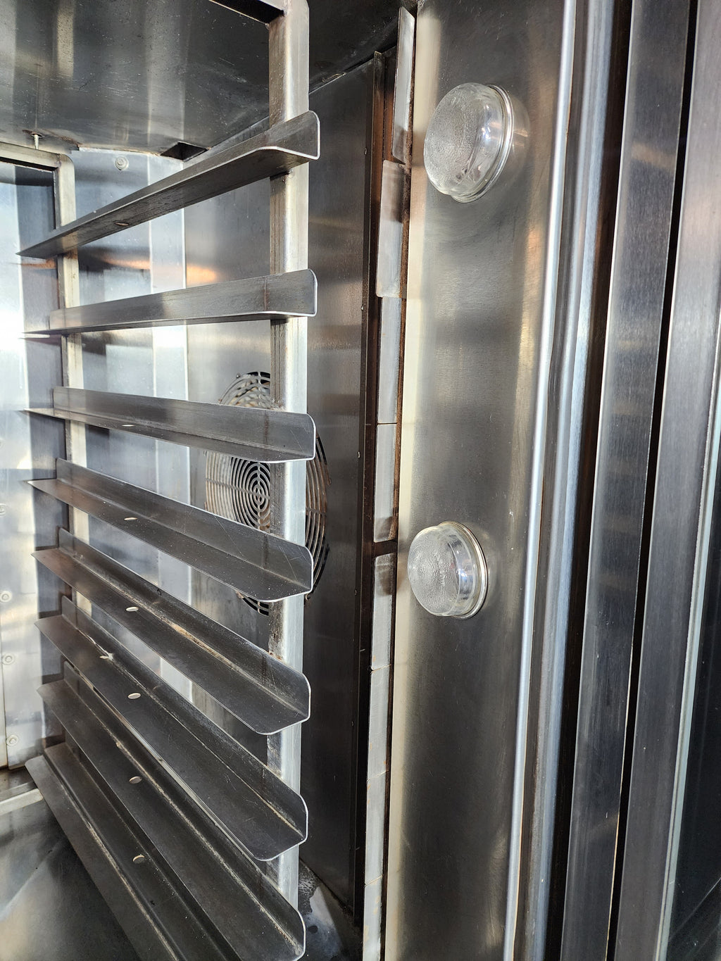 Used Baxter OV310E Electric Rotating Rack Oven - 208v/3ph with proofer (2017)