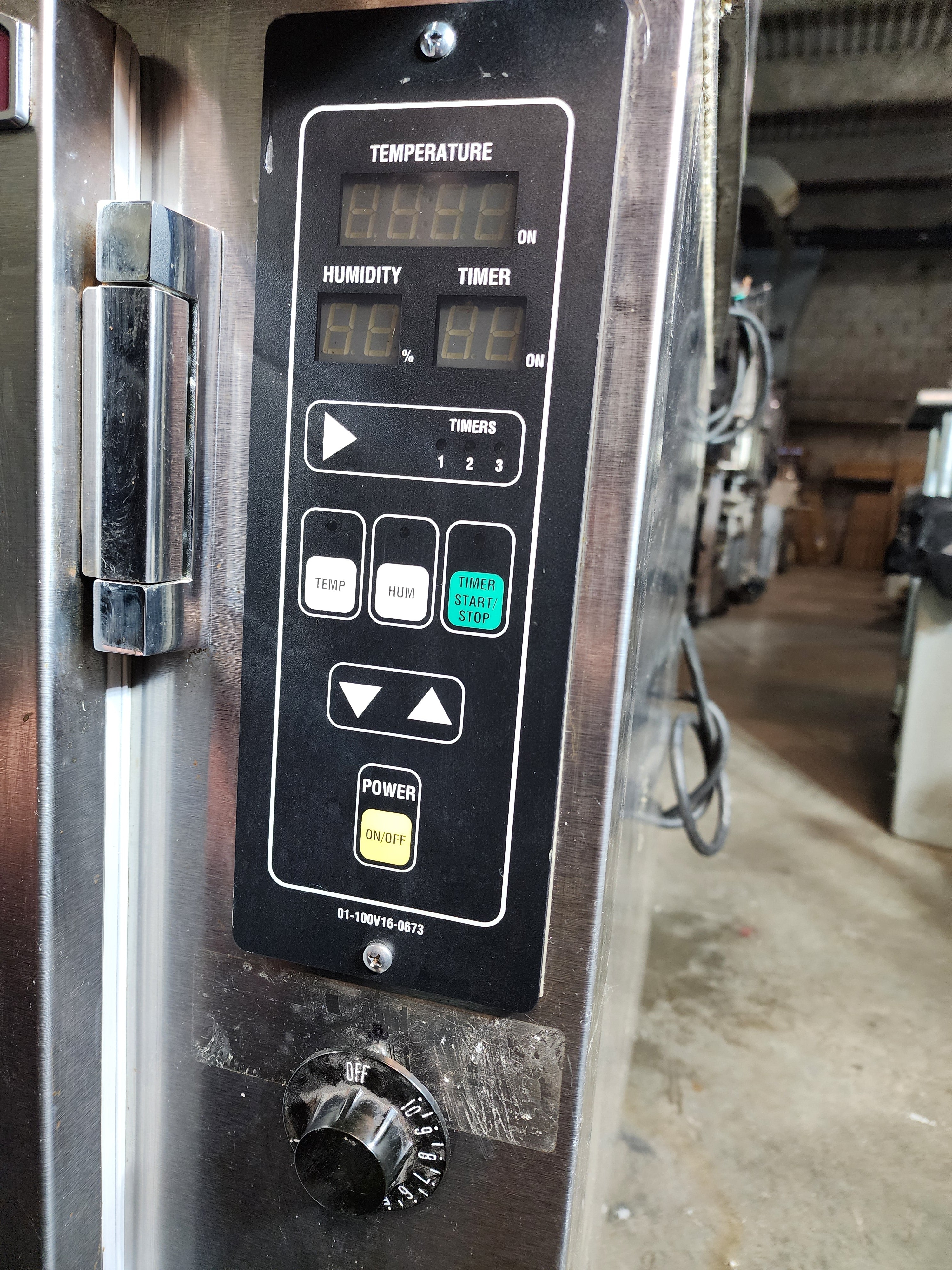 Used Baxter OV310E Electric Rotating Rack Oven - 208v/3ph with proofer (2017)