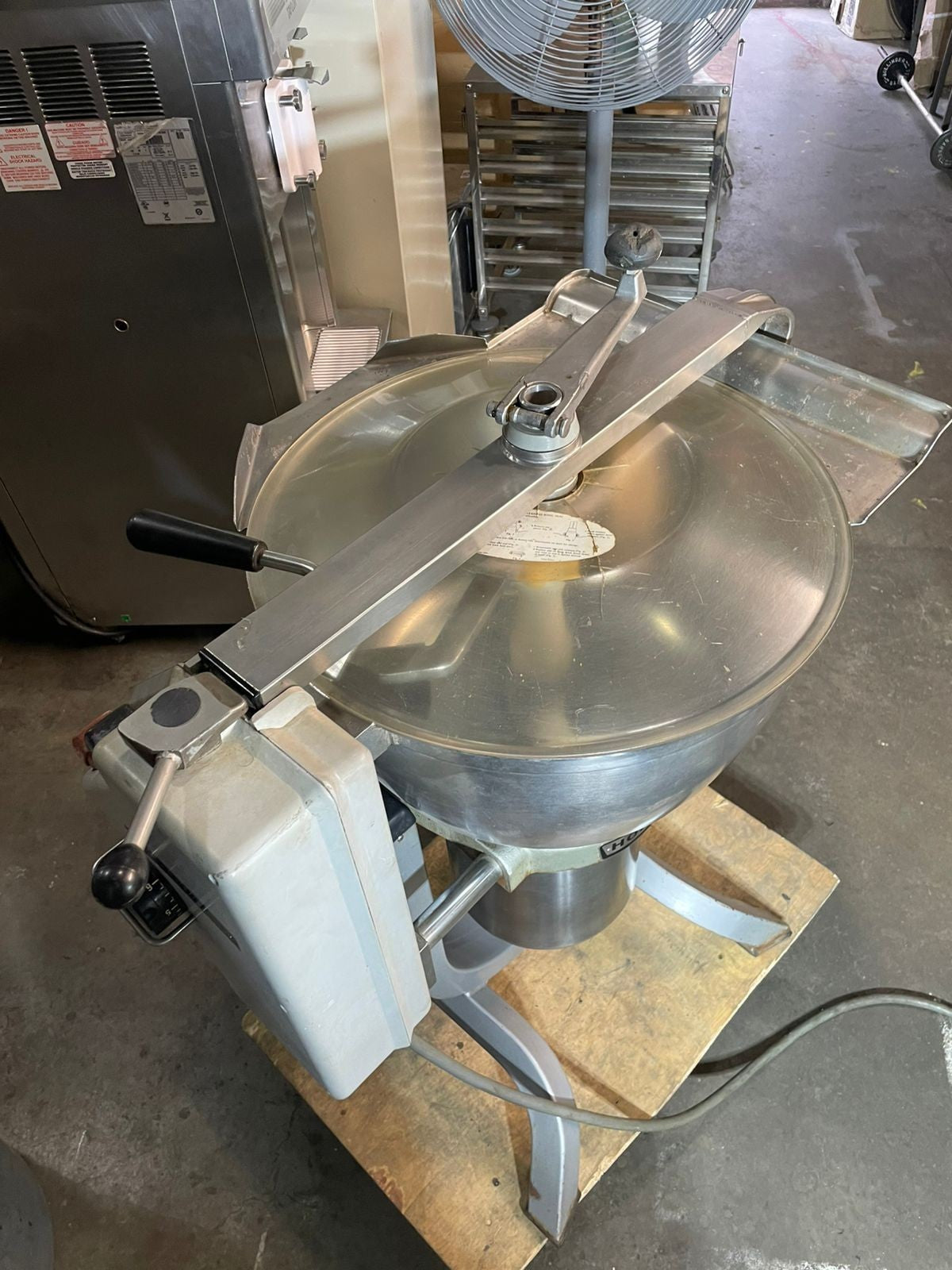 Hobart HCM450 Vertical Cutter Mixer 45-Quart Tilt-Lever Food Processor