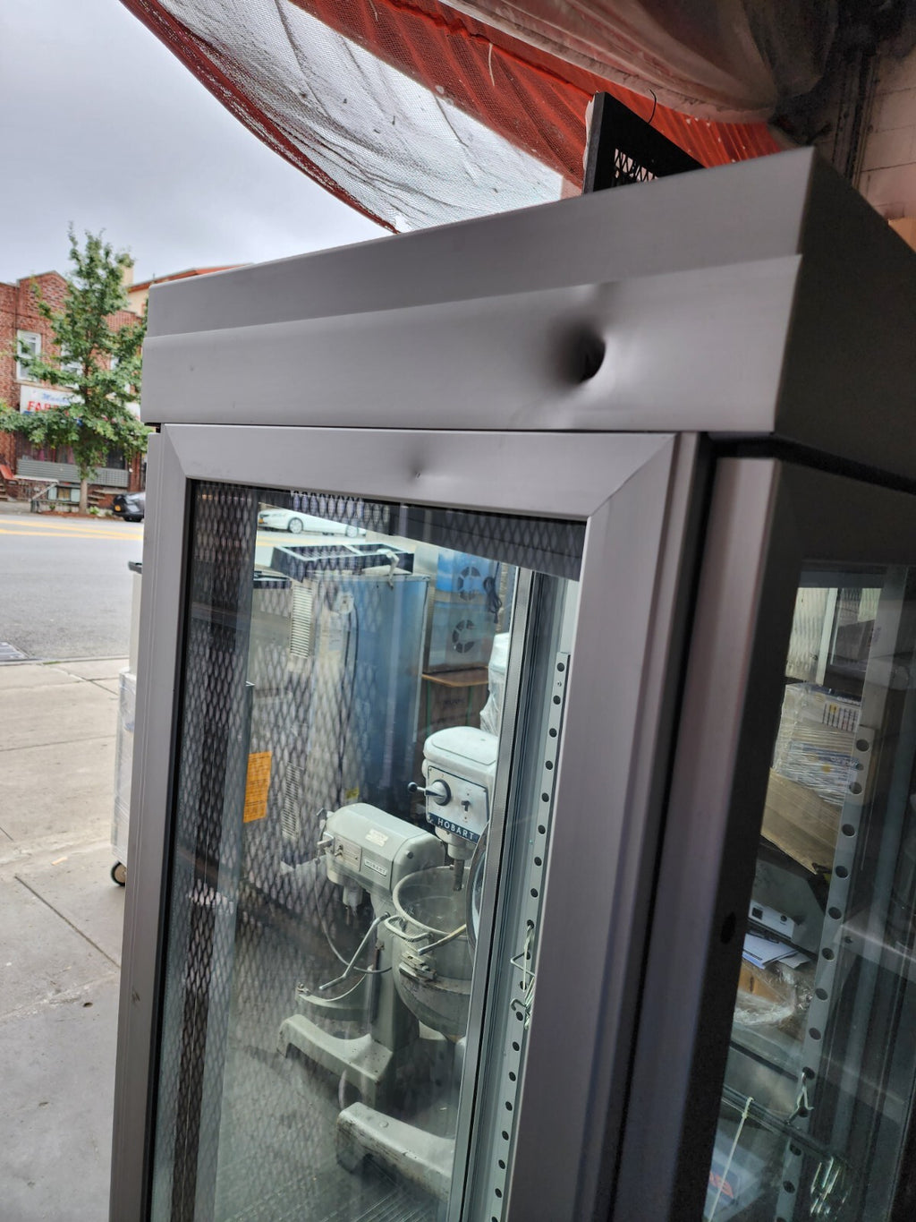 TEKNA 4400 NFN 4 Sided Glass Freezer Merchandiser - ETL/ETL Sanitation.