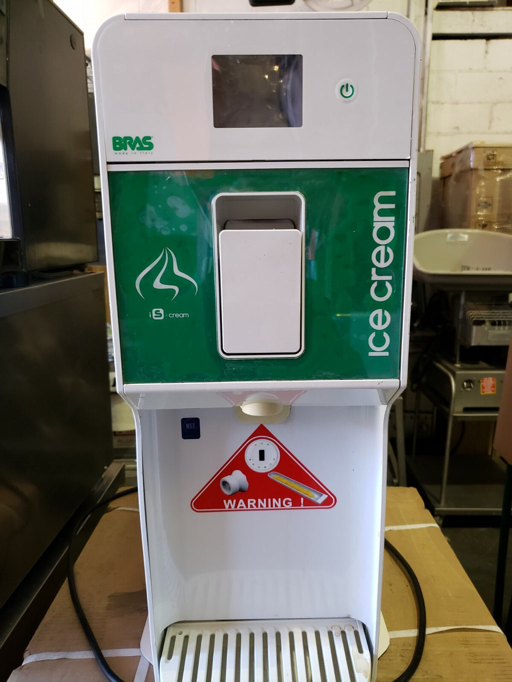 BRAS COMMERCIAL ICE CREAM MACHINE IS-CREAM MODEL Is-Cream_FR_RGB