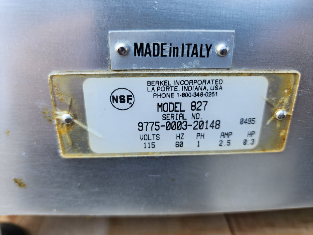 Berkel 827 E Plus  12" Slicer Heavy Duty Amazing Value