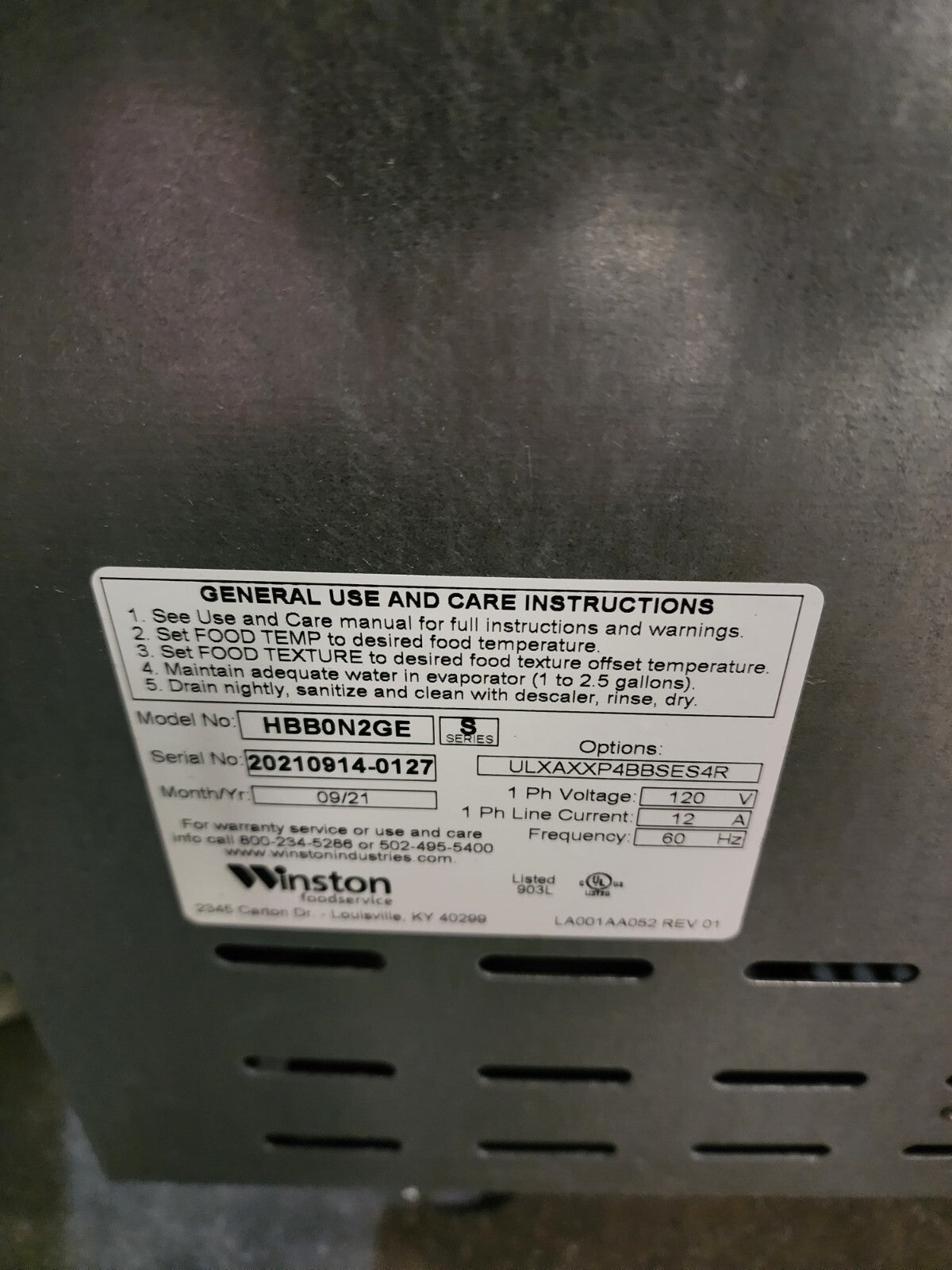 NEW Winston HBB0N2 Stainless Steel 2 Narrow Drawers CVap Hold & Serve Drawer -